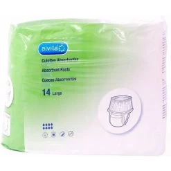 Alvita Incontinence Absorbent Pants Night Large