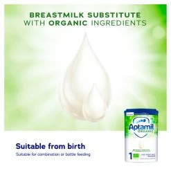 Aptamil 1 Organic First Baby Milk Formula From Birth -Toiletries And Care Products Aptamil Organic 1 First Baby Milk Formula From Birth 2