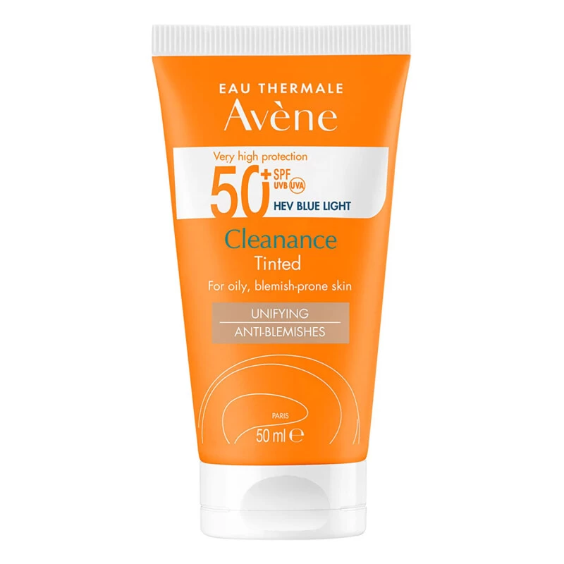 Avène Avene Very High Protection Cleanance Tinted SPF50+ Sun Cream For Blemish-prone Skin 1 Avène Avene Very High Protection Cleanance Tinted SPF50+ Sun Cream For Blemish-prone Skin