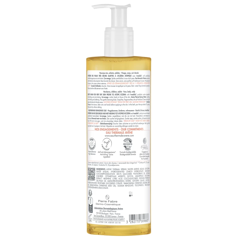 Avène Avene XeraCalm A.D. Replenishing Cleansing Oil 2 Avène Avene XeraCalm A.D. Replenishing Cleansing Oil - Image 2