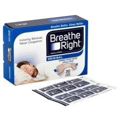 Breathe Right Congestion Relief Nasal Strips Original Large -Toiletries And Care Products Breathe Right Congestion Relief Nasal Strips Original Large 1 2