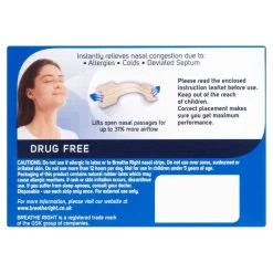 Breathe Right Nasal Strips Original Large -Toiletries And Care Products Breathe Right Nasal Strips Original Large Triple Pack 2