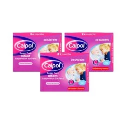 Calpol Infant Strawberry Suspension Sachets