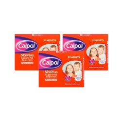 Calpol SixPlus Sugar Free Suspension Sachets