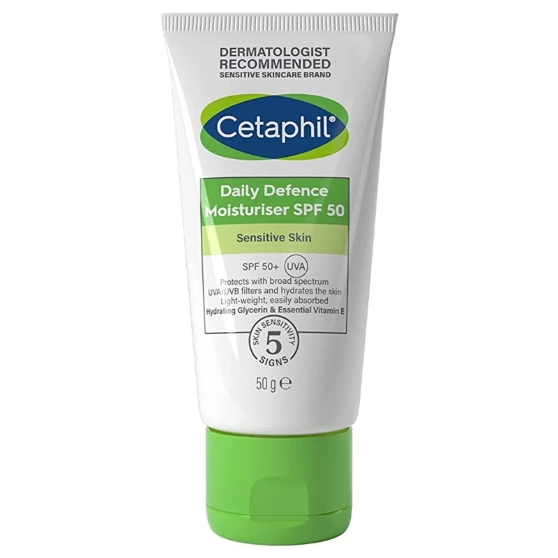 Cetaphil Daily Defence Moisturiser SPF50 1 Cetaphil Daily Defence Moisturiser SPF50