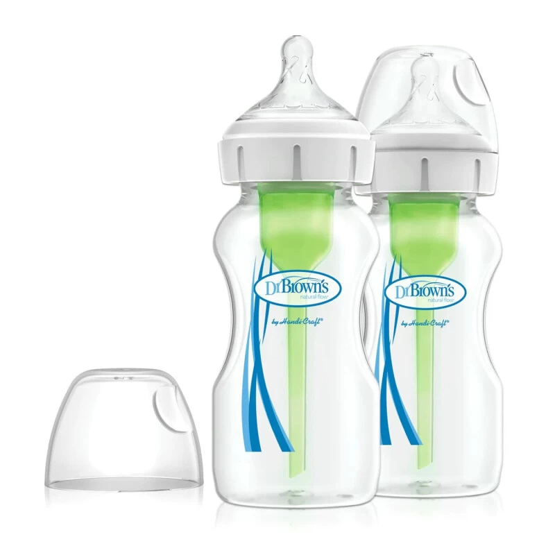 Dr Brown's Options+ Anti-Colic Bottles Twin Pack 1 Dr Brown's Options+ Anti-Colic Bottles Twin Pack