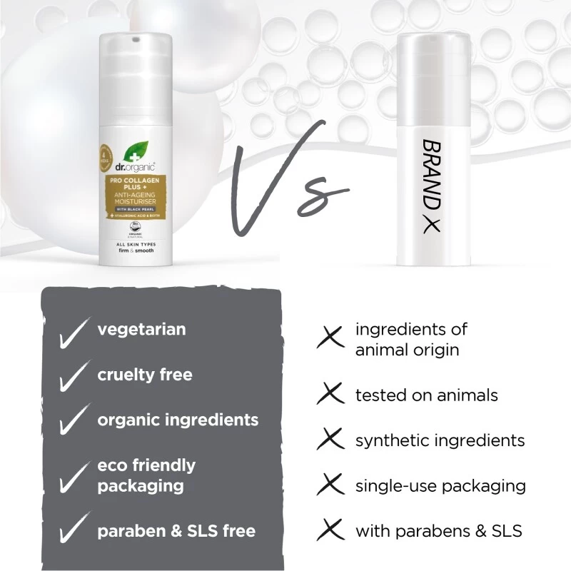 Dr Organic Pro Collagen Plus Black Pearl 5 Dr Organic Pro Collagen Plus Black Pearl - Image 5