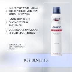 Eucerin Aquaphor Spray 250ml 5 Eucerin Aquaphor Spray 250ml -Toiletries And Care Products Eucerin Aquaphor Ointment Spray 2