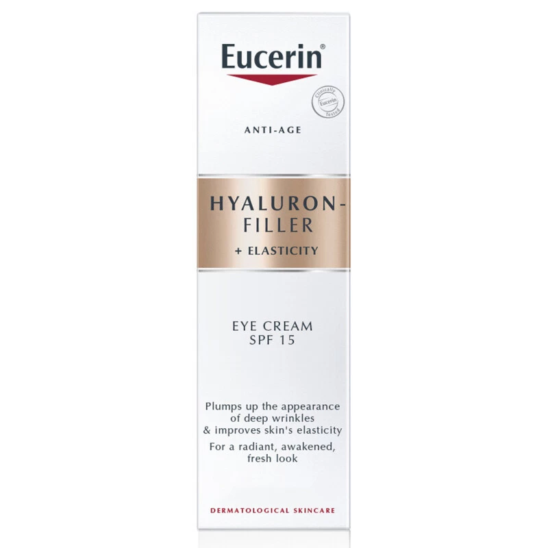 Eucerin Hyaluron Filler + Elasticity Eye Treatment Cream 2 Eucerin Hyaluron Filler + Elasticity Eye Treatment Cream - Image 2