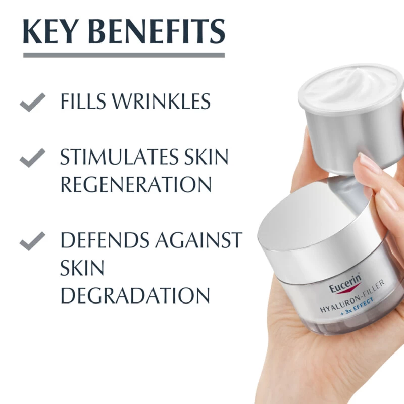 Eucerin Hyaluron-Filler Night Cream Refill 2 Eucerin Hyaluron-Filler Night Cream Refill - Image 2