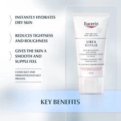 Eucerin UreaRepair Rich Replenishing Face Cream -Toiletries And Care Products Eucerin Replenishing Face Cream Night 5 Urea 2