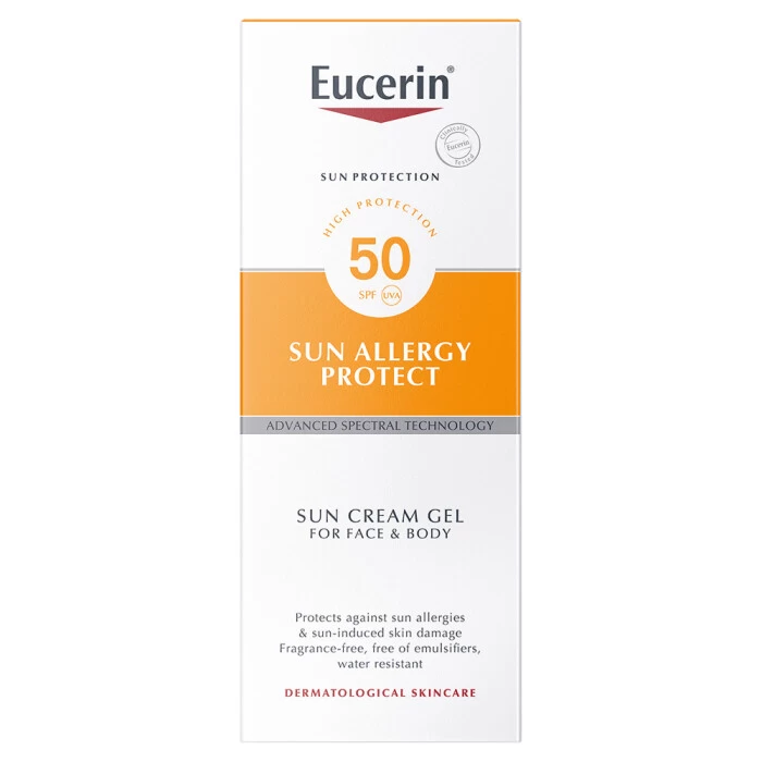 Eucerin Sun Allergy Protect Cream Gel SPF50 1 Eucerin Sun Allergy Protect Cream Gel SPF50