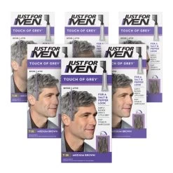 Just For Men Touch Of Grey Hair Dye Medium Brown T-35