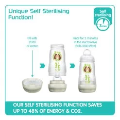 MAM Easy Start Bottle & Microwave Steriliser Set -Toiletries And Care Products MAM Easy Start Bottle Microwave Steriliser Set 2