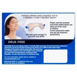 Breathe Right Nasal Strips Original Small/Medium -Toiletries And Care Products Medium Triple Pack 2