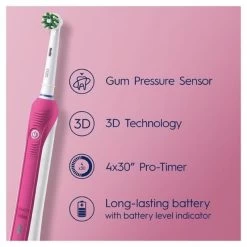 Toiletries And Care Products -Toiletries And Care Products Oral B Pro 680 Pink Power Toothbrush 1