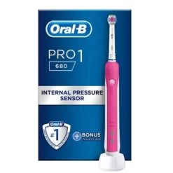 Toiletries And Care Products 22 Oral B Oral-B Pro 680 Pink Power Toothbrush