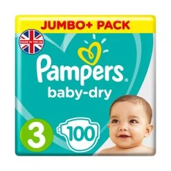 Pampers® Pampers Baby-Dry Size 3 Nappies Jumbo Pack 5 Pampers® Pampers Baby-Dry Size 3 Nappies Jumbo Pack -Toiletries And Care Products Pampers Baby Dry Size 3 Nappies 2