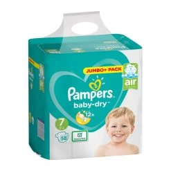 Pampers® Pampers Baby-Dry Size 7 Nappies Jumbo Pack -Toiletries And Care Products Pampers Baby Dry Size 7 Nappies 1