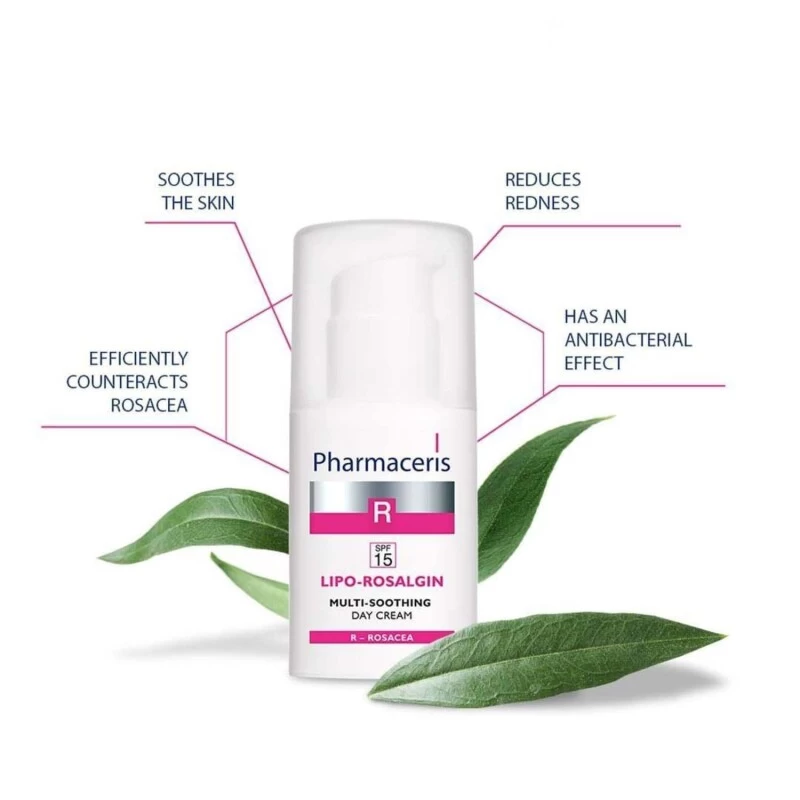 Pharmaceris R Lipo-Rosalgin Multi-Soothing Day Cream SPF15 3 Pharmaceris R Lipo-Rosalgin Multi-Soothing Day Cream SPF15 - Image 3