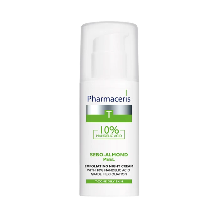 Pharmaceris T Sebo-Almond Peel 10% Exfoliating Night Cream 1 Pharmaceris T Sebo-Almond Peel 10% Exfoliating Night Cream