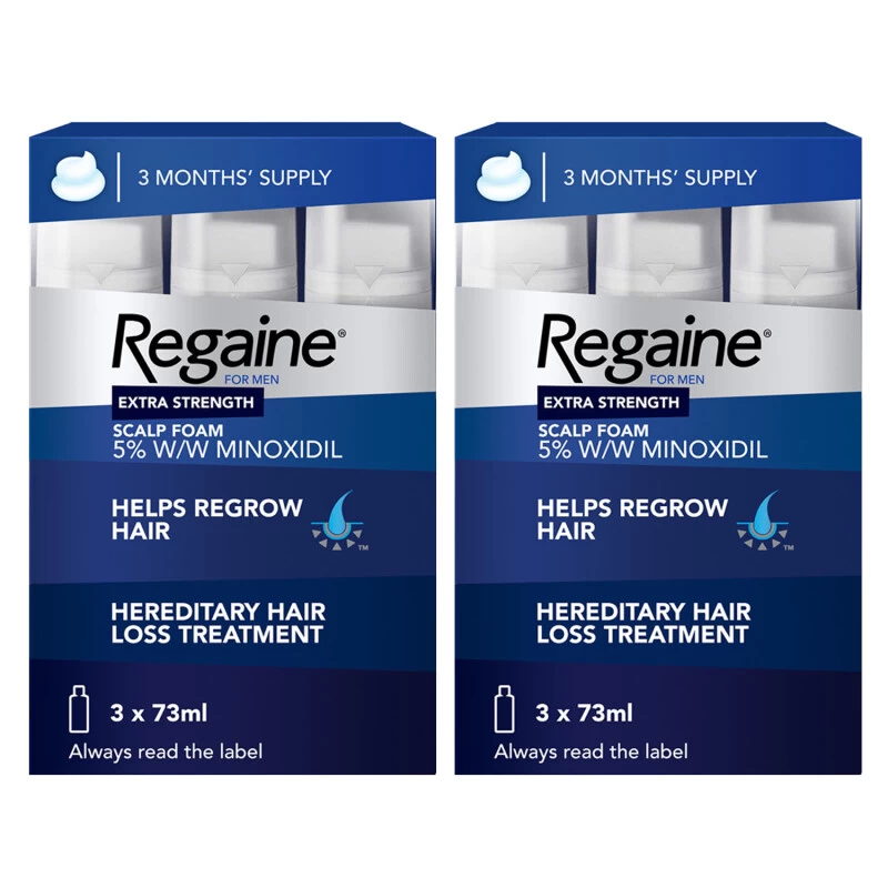 Regaine For Men 5% Foam - 6 Month Supply 1 Regaine For Men 5% Foam - 6 Month Supply