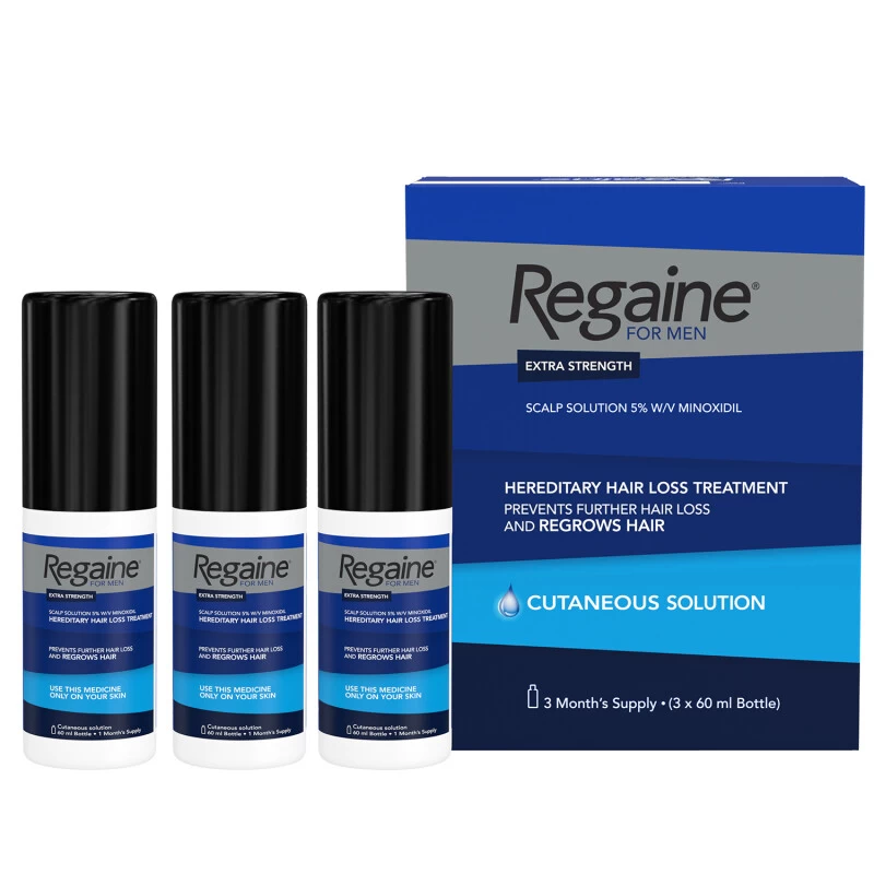 Regaine For Men Extra Strength Solution - 12 Month Supply 2 Regaine For Men Extra Strength Solution - 12 Month Supply - Image 2