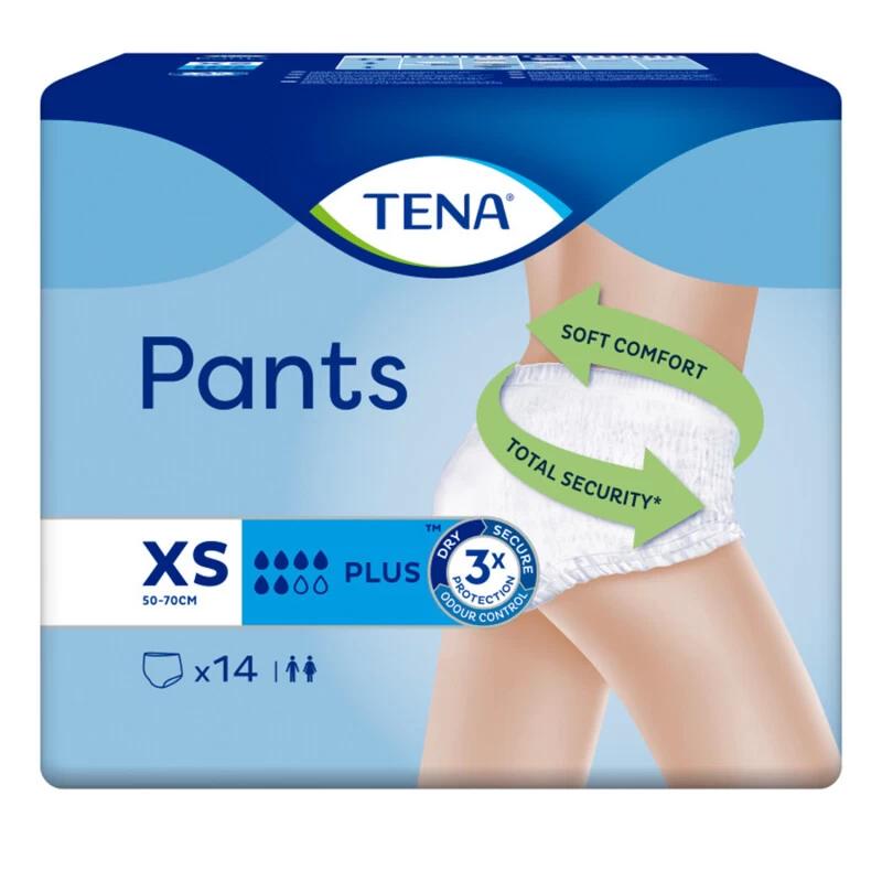 TENA Incontinence Pants Plus XS 1 TENA Incontinence Pants Plus XS