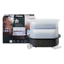 Tommee Tippee Advanced Steam Electric Steriliser Black