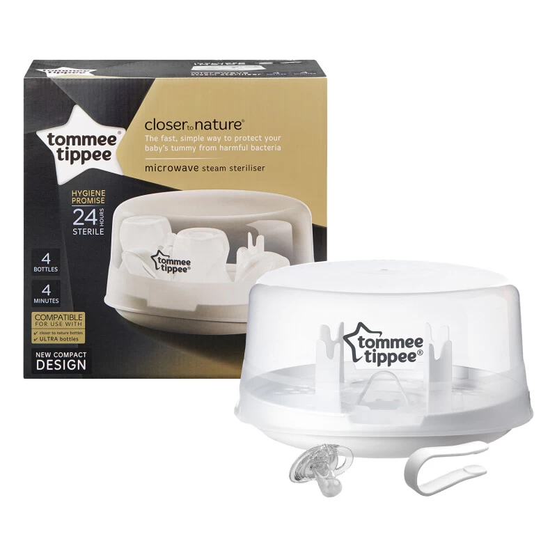 Tommee Tippee Closer To Nature Microwave Steam Steriliser 1 Tommee Tippee Closer To Nature Microwave Steam Steriliser