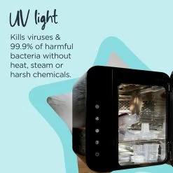 Tommee Tippee Ultra UV 3-in-1 Steriliser Black -Toiletries And Care Products Tommee Tippee Ultra UV 3 in 1 Steriliser Black 2